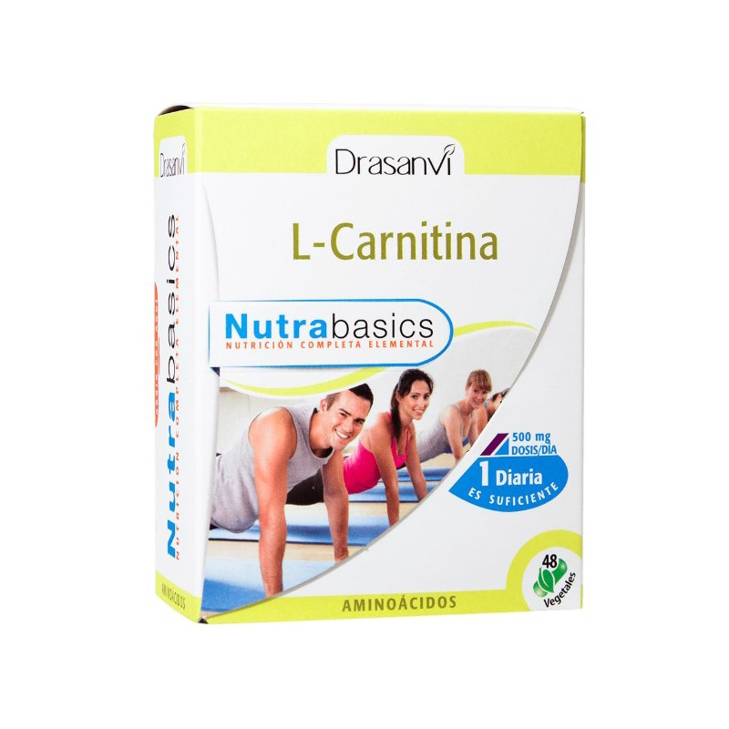 L-carnitina nutrabasics 48 cap drasanvi