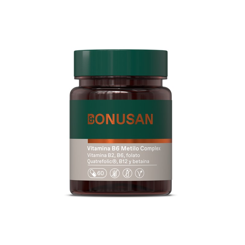 Vitamina b6 metilo complex bonusan 60 capsulas