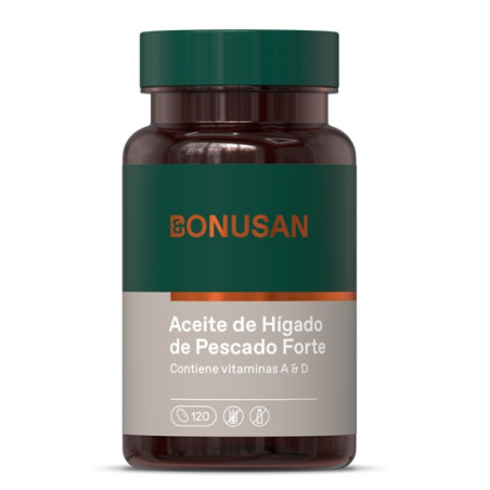 Aceite higado de pescado forte 120 perlas bonusan