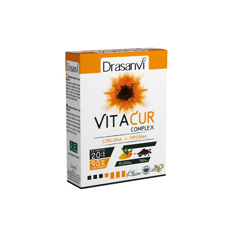 Vitacur complex curcuma + piperina 36 cap drasanvi