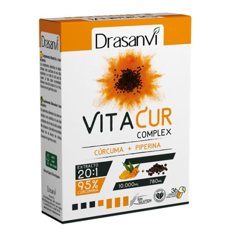 Vitacur complex curcuma + piperina 36 cap drasanvi
