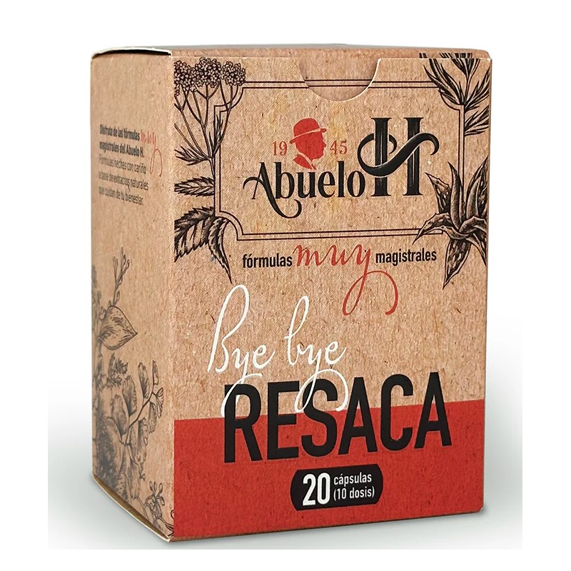 Bye bye resaca 20 capsulas abuelo h