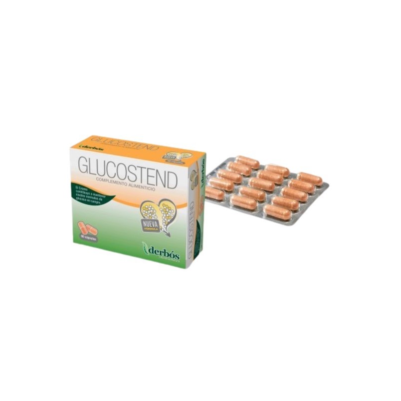 Glucostend 60cap s/g s/lactosa derbos