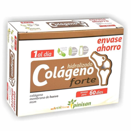 Colageno hidrolizado forte 60 capsulas pinisan