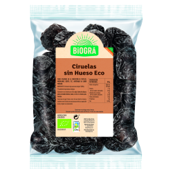 Ciruelas claudias sin hueso bio 230 g biogra