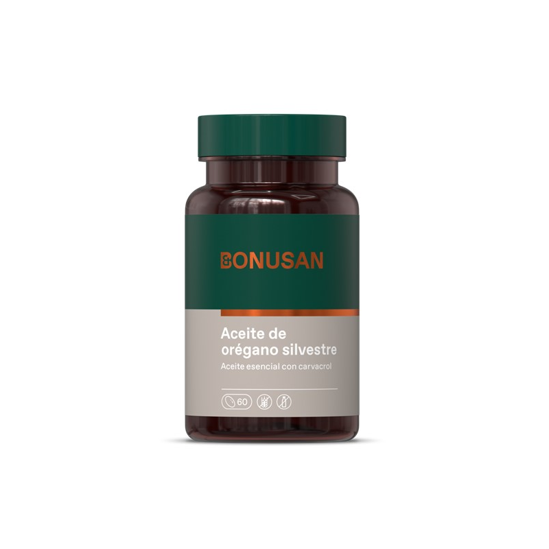 Aceite oregano silvestre bonusan 60 perlas