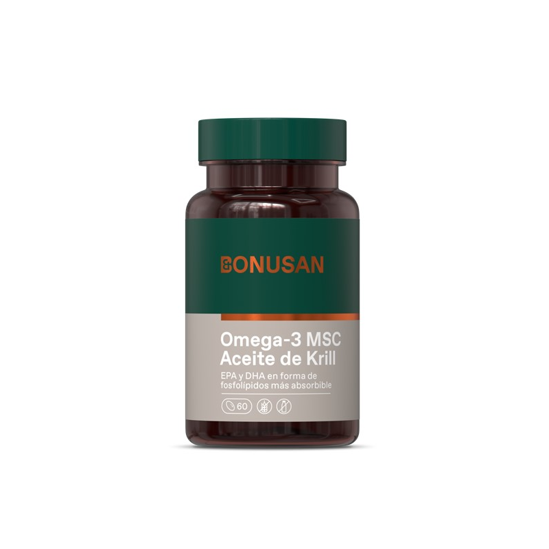 Omega 3 aceite krill msc 60p bonusan