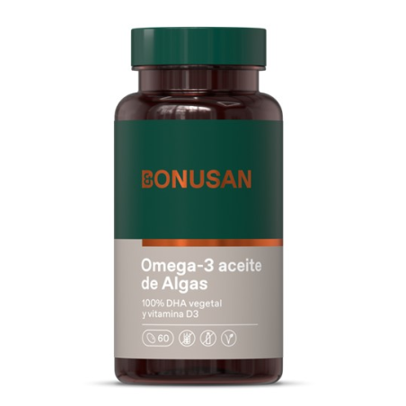 Aceite algas omega 3 bonusan 60 perlas