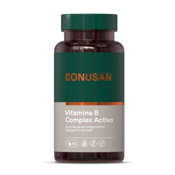 Vitamina b complejo activo 60cap bonusan