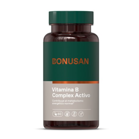 Vitamina b complejo activo 60cap bonusan