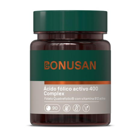 Acido folico activo 400mcg plus bonusan 90comp