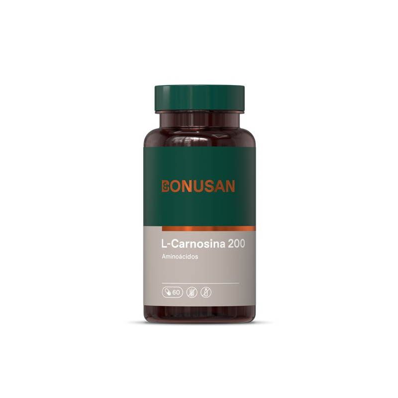 L-carnosina 200mg 60cp bonusan