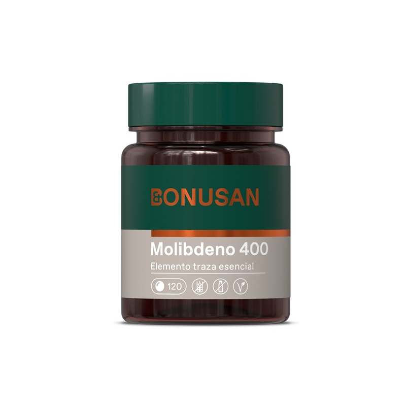 Molibdeno 400mg 120comp bonusan
