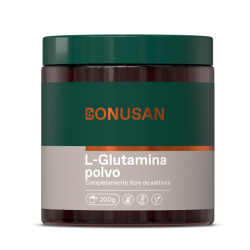 L-glutamina polvo 200g bonusan