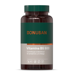 Vitamina b5 acido pantotenico 500mg 90cap bonusan
