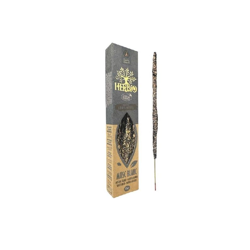 Incienso almizcle blanco musc blanc herbio ecocert