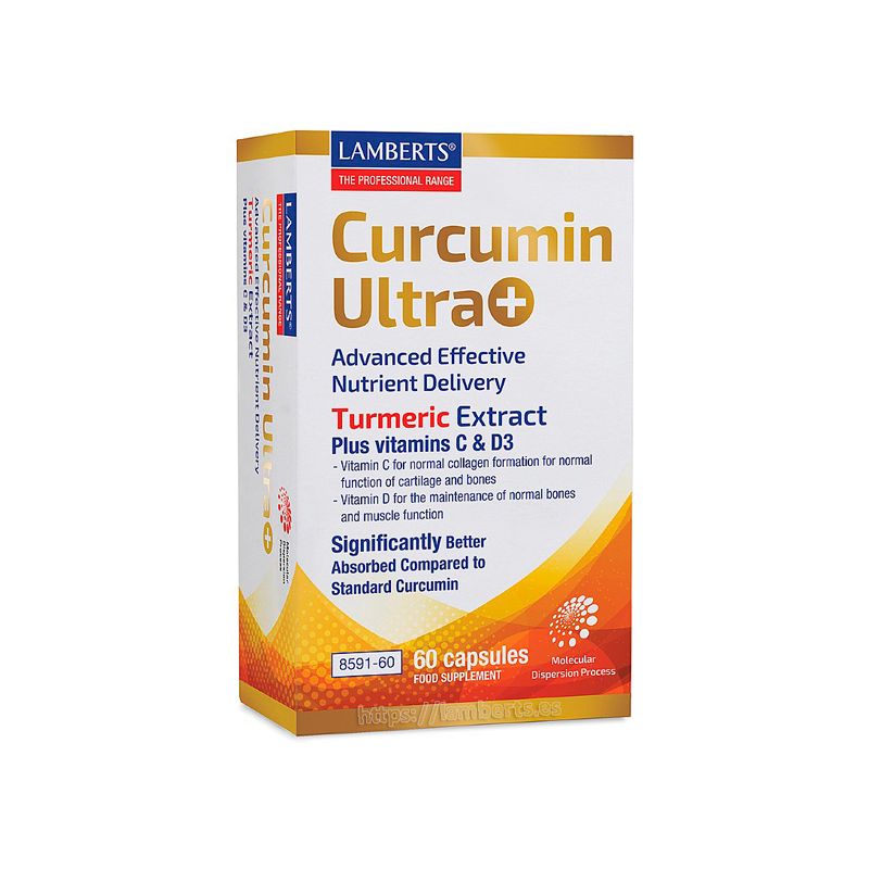 Curcumin ultra + 60 cap lamberts