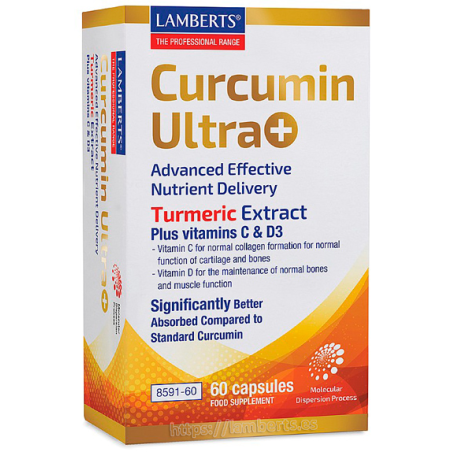 Curcumin ultra + 60 cap lamberts
