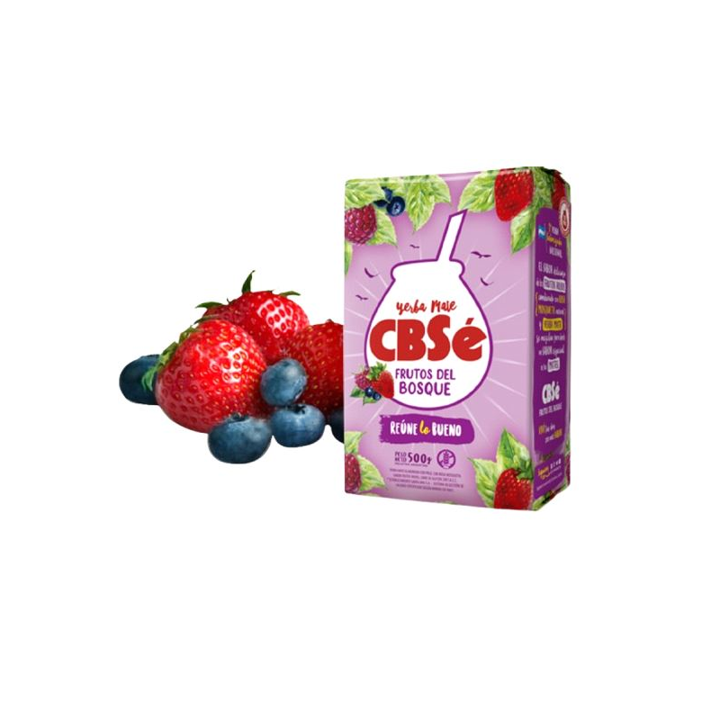Yerba mate cbse frutos del bosque 500 g