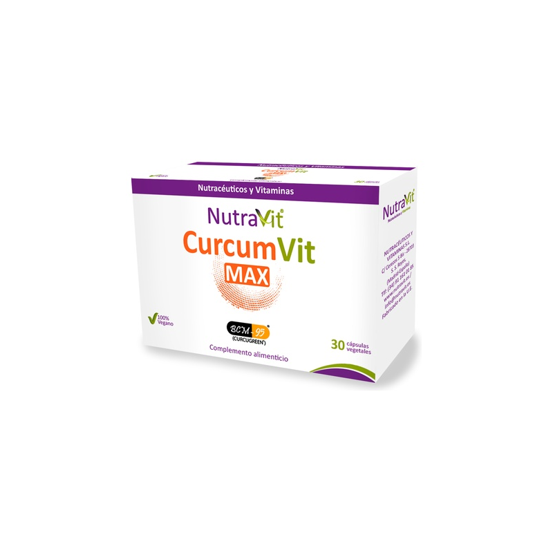Curcumvit max 30 capsulas nutravit