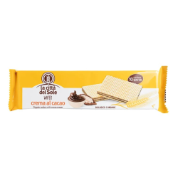 Wafer crema cacao 125g la citta del sole