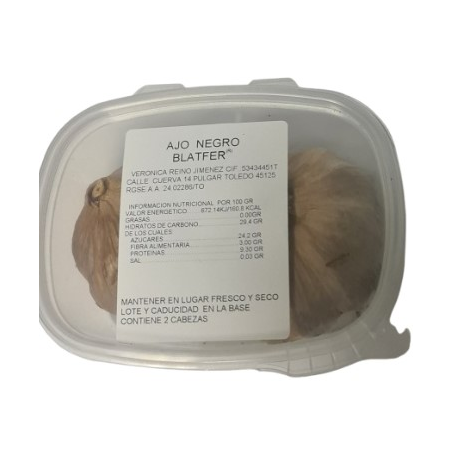 Ajo negro 2 cabezas tarrina  blatfer