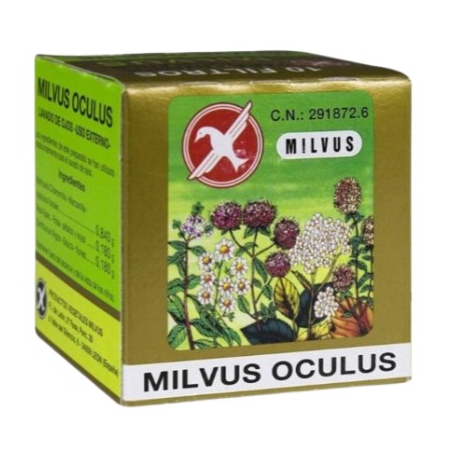 Milvus oculus (lavados oculares)  10 filtros