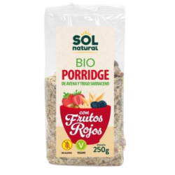 Porridge avena trigo sarraceno bio frutos rojos sn
