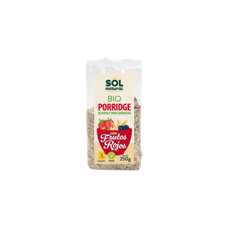 Porridge avena trigo sarraceno bio frutos rojos sn