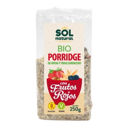 Porridge avena trigo sarraceno bio frutos rojos sn