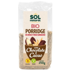 Porridge avena trigo sarraceno chocolate bio sol n