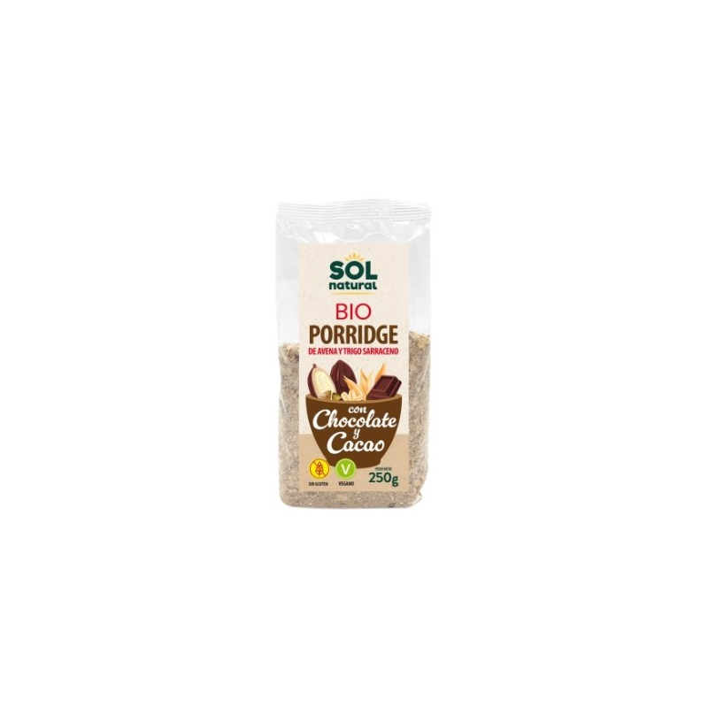 Porridge avena trigo sarraceno chocolate bio sol n