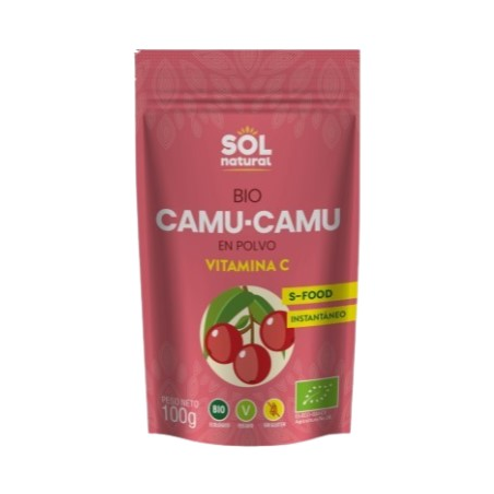 Camu-camu en polvo 100g bio sol natural
