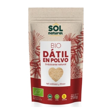 Datil en polvo 250g bio ( endulzante ) sol natural