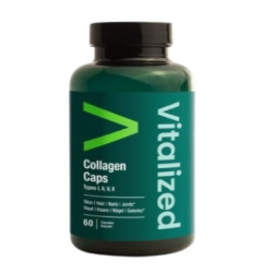 Collagen tipes i ii v x 60 caps vitalized