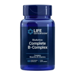Bioactive complete b-complex 60 cap. life extensio