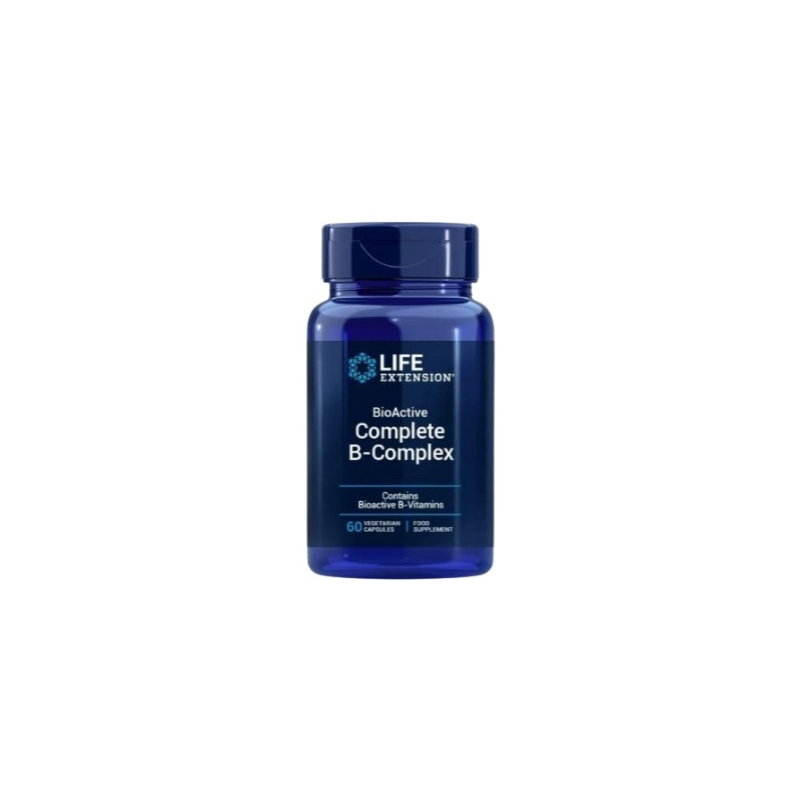 Bioactive complete b-complex 60 cap. life extensio