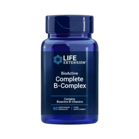 Bioactive complete b-complex 60 cap. life extensio