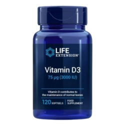 Vitamin d3 3.000 iu 120 perlas life extension