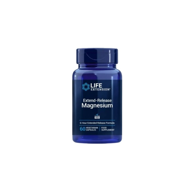Extend-release magnesium 60 caps life extension