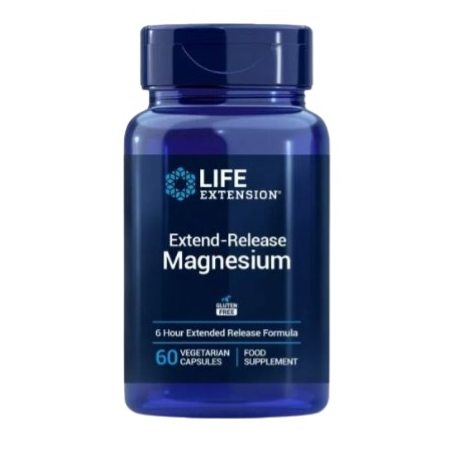 Extend-release magnesium 60 caps life extension