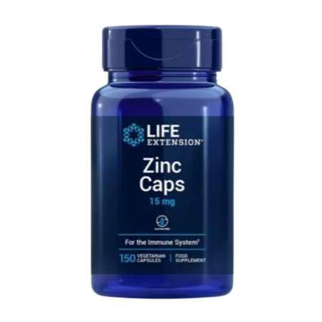 Zinc 15 mg 150 caps s/g life extension