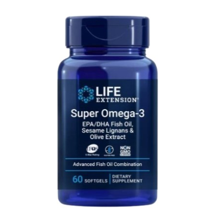 Super omega 3 epa/dha fish oil sesamo olivo 60p