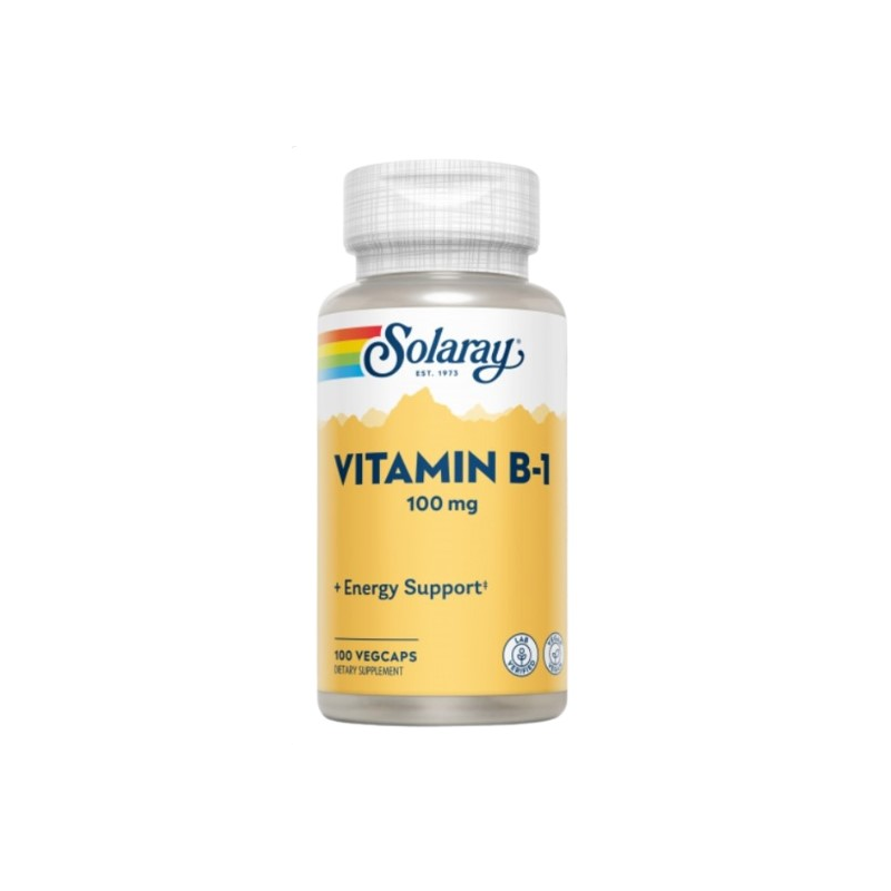 Vitamina b1 100cap. 100mg solaray