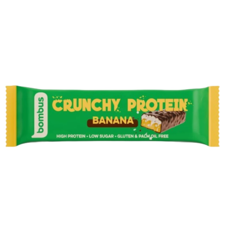 Crunchy protein banana bombus