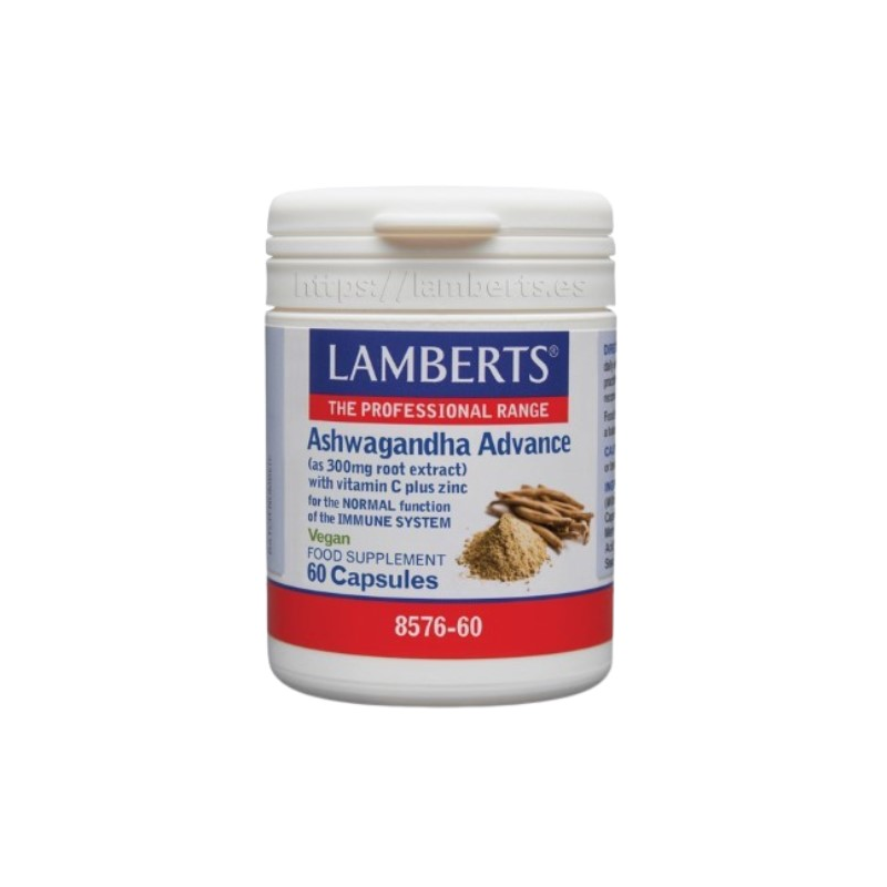Ashwagandha advance 60capsulas lamberts
