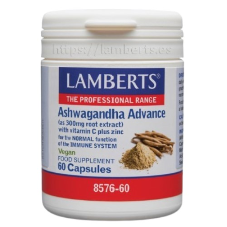 Ashwagandha advance 60capsulas lamberts