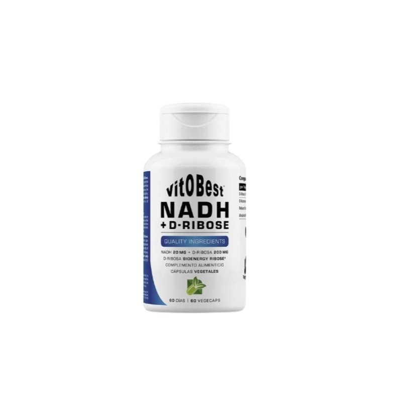 Nadh+d-ribose 60 vegecaps vitobest