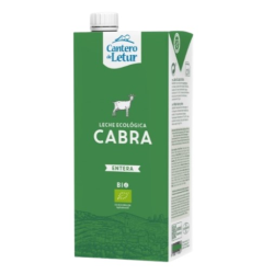 Leche entera cabra ecologica 1l cantero letur