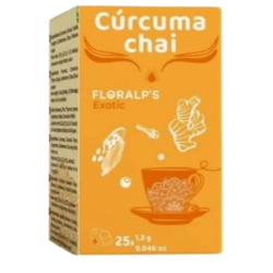 Te curcuma chai  25 filtros floralps